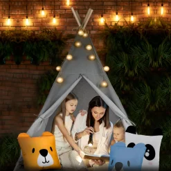 Tipi namiot dla dzieci teepee girlanda stabilizator Nukido