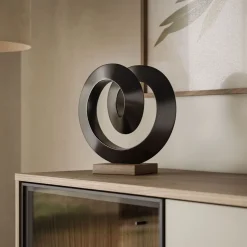 Trzydrzwiowa komoda ISA 3D z oświetleniem LED