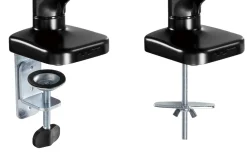 Uchwyt gazowy na dwa monitory VESA Spacetronik SPA-G120