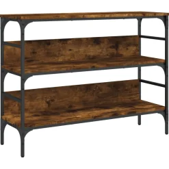 VidaXL Brąz 100 x 32 x 75 cm Materiał drewnopochodny