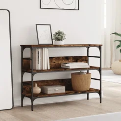 VidaXL Brąz 100 x 32 x 75 cm Materiał drewnopochodny