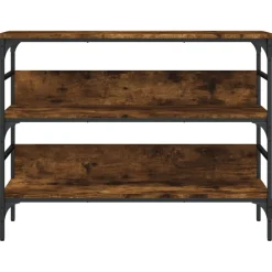 VidaXL Brąz 100 x 32 x 75 cm Materiał drewnopochodny