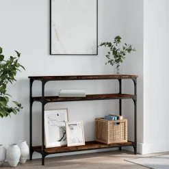 VidaXL Brąz 100 x 29 x 75 cm Materiał drewnopochodny