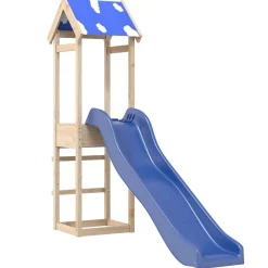 VidaXL ogrodowy plac zabaw Brąz Drewno sosnowe