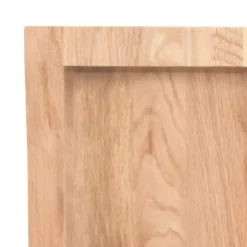VidaXL Półka brązowa 220x50x(2-6) cm lakierowane