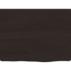 VidaXL Półka ciemnobrązowa 40x30x(2-6) cm wykończone
