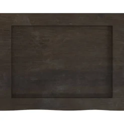 VidaXL Półka ciemnobrązowa 40x30x(2-6) cm wykończone