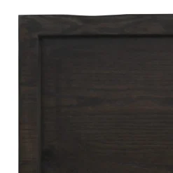 VidaXL Półka ciemnobrązowa 40x30x(2-6) cm wykończone