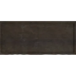 VidaXL Półka ciemnobrązowa 140x60x(2-4) cm