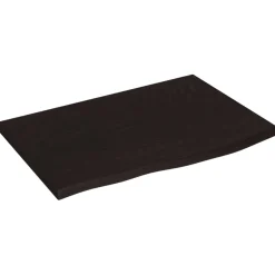 VidaXL Półka ciemnobrązowa 60x40x2 cm