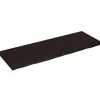 VidaXL Półka ciemnobrązowa 120x40x(2-6) cm wykończone
