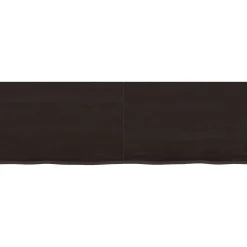 VidaXL Półka ciemnobrązowa 120x40x(2-6) cm wykończone