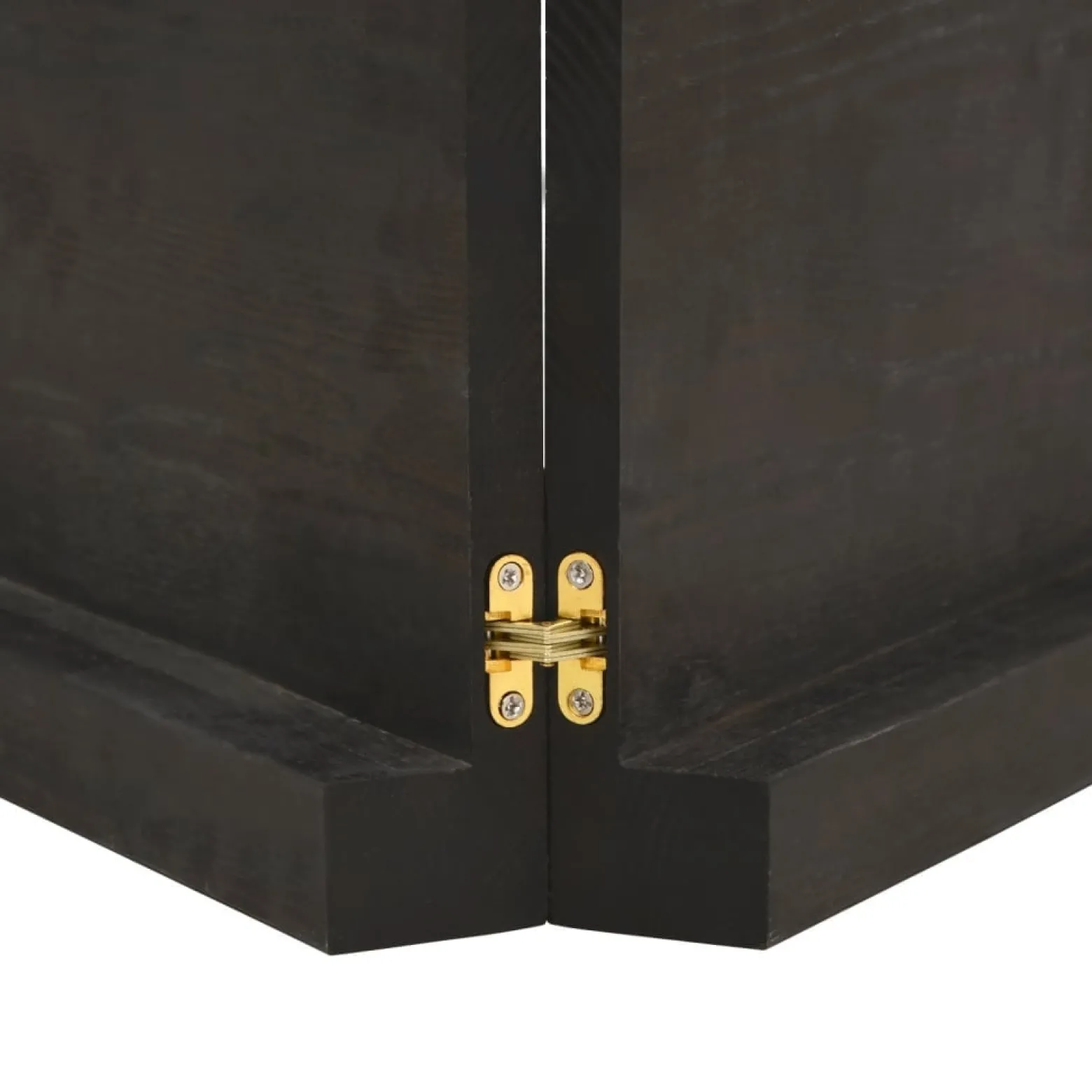 VidaXL Półka ciemnobrązowa 120x40x(2-6) cm wykończone