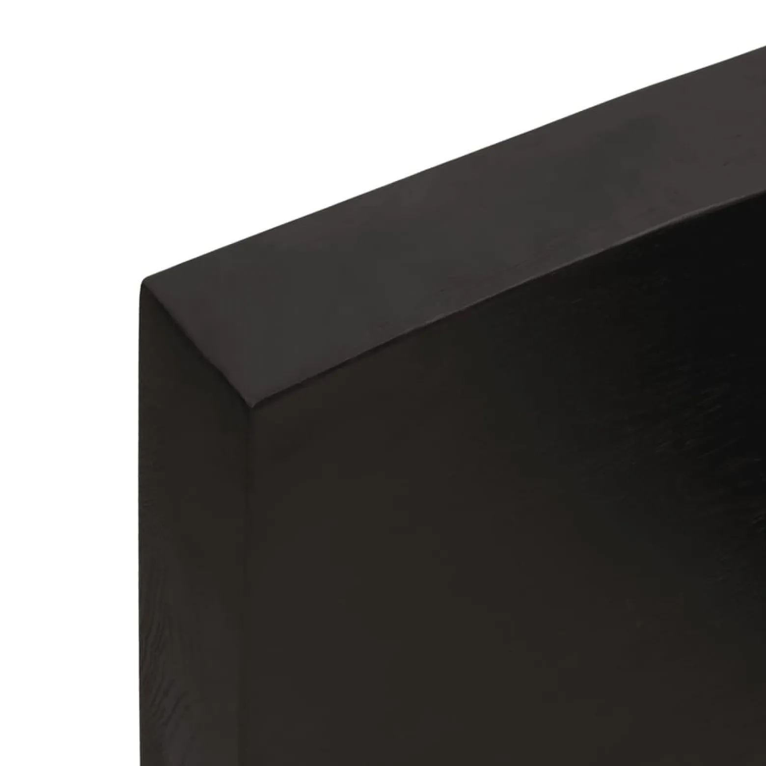 VidaXL Półka ciemnobrązowa 120x40x(2-6) cm wykończone