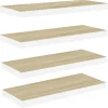 VidaXL Półka ścienna Brąz 60 x 23.5 x 3.8 cm MDF