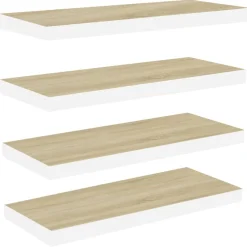 VidaXL Półka ścienna Brąz 60 x 23.5 x 3.8 cm MDF