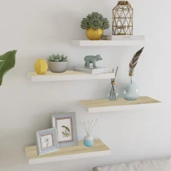 VidaXL Półka ścienna Brąz 60 x 23.5 x 3.8 cm MDF