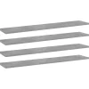 VidaXL Płyta na półki Szary 100 x 20 x 1.5 cm Materiał