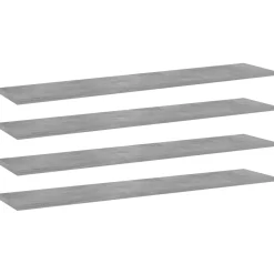 VidaXL Płyta na półki Szary 100 x 20 x 1.5 cm Materiał