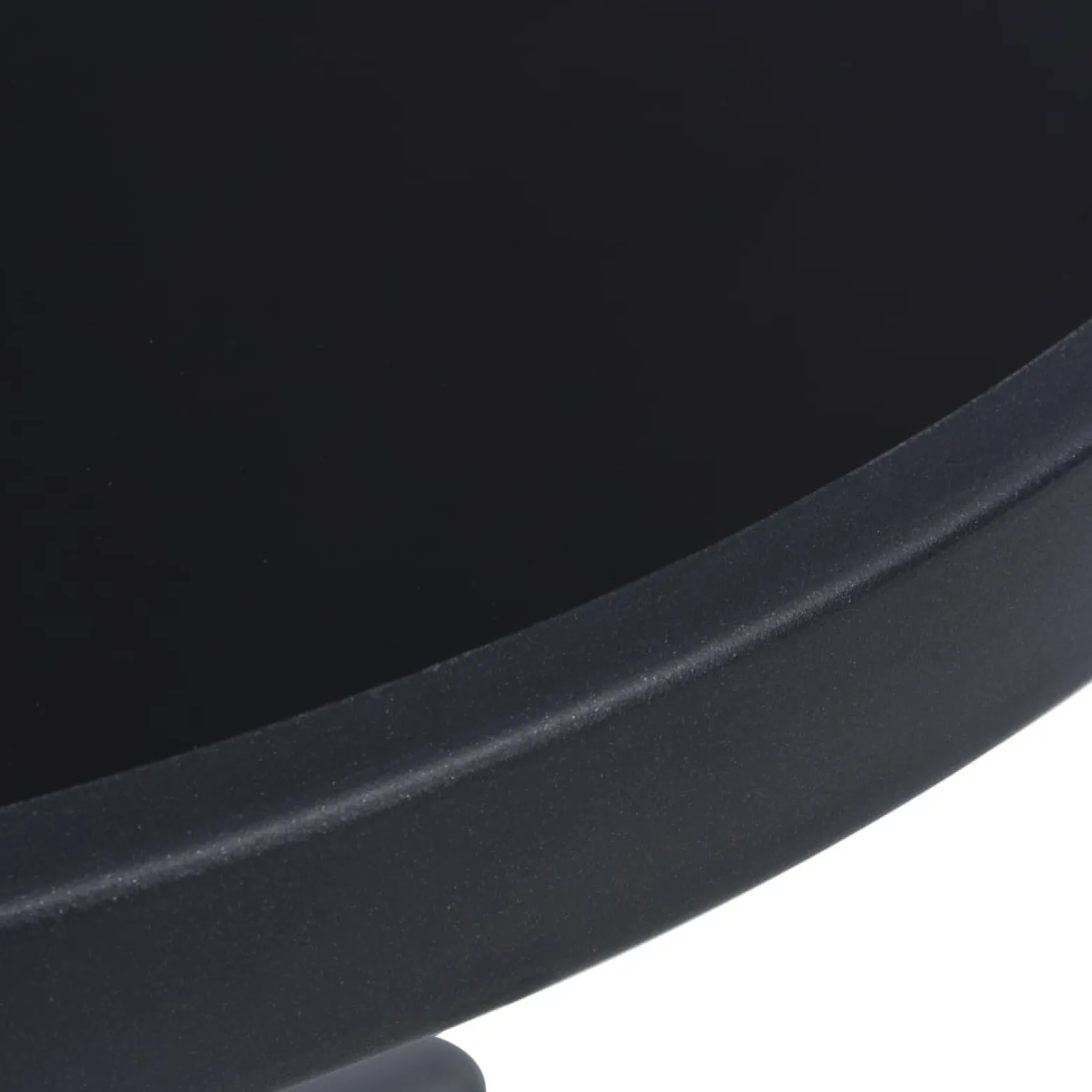 VidaXL Stół ogrodowy czarny 60 cm Metal