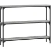 VidaXL Szary 100 x 22.5 x 75 cm Materiał drewnopochodny