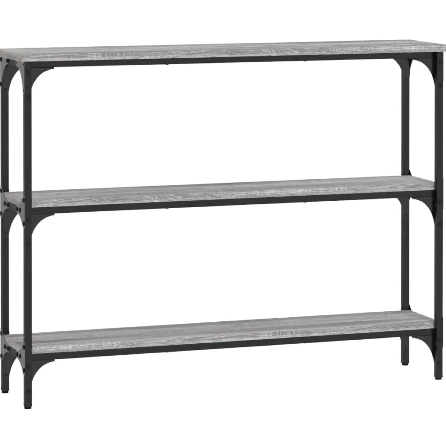 VidaXL Szary 100 x 22.5 x 75 cm Materiał drewnopochodny