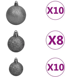 VidaXL sztuczna choinka Zielony 240 cm