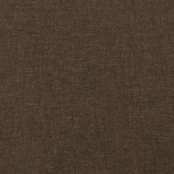 VidaXL wezgłowie Brąz 183 x 23 x 118/128 cm Tkanina