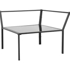 VidaXL Zestaw wypoczynkowy do ogrodu Szary Aluminium