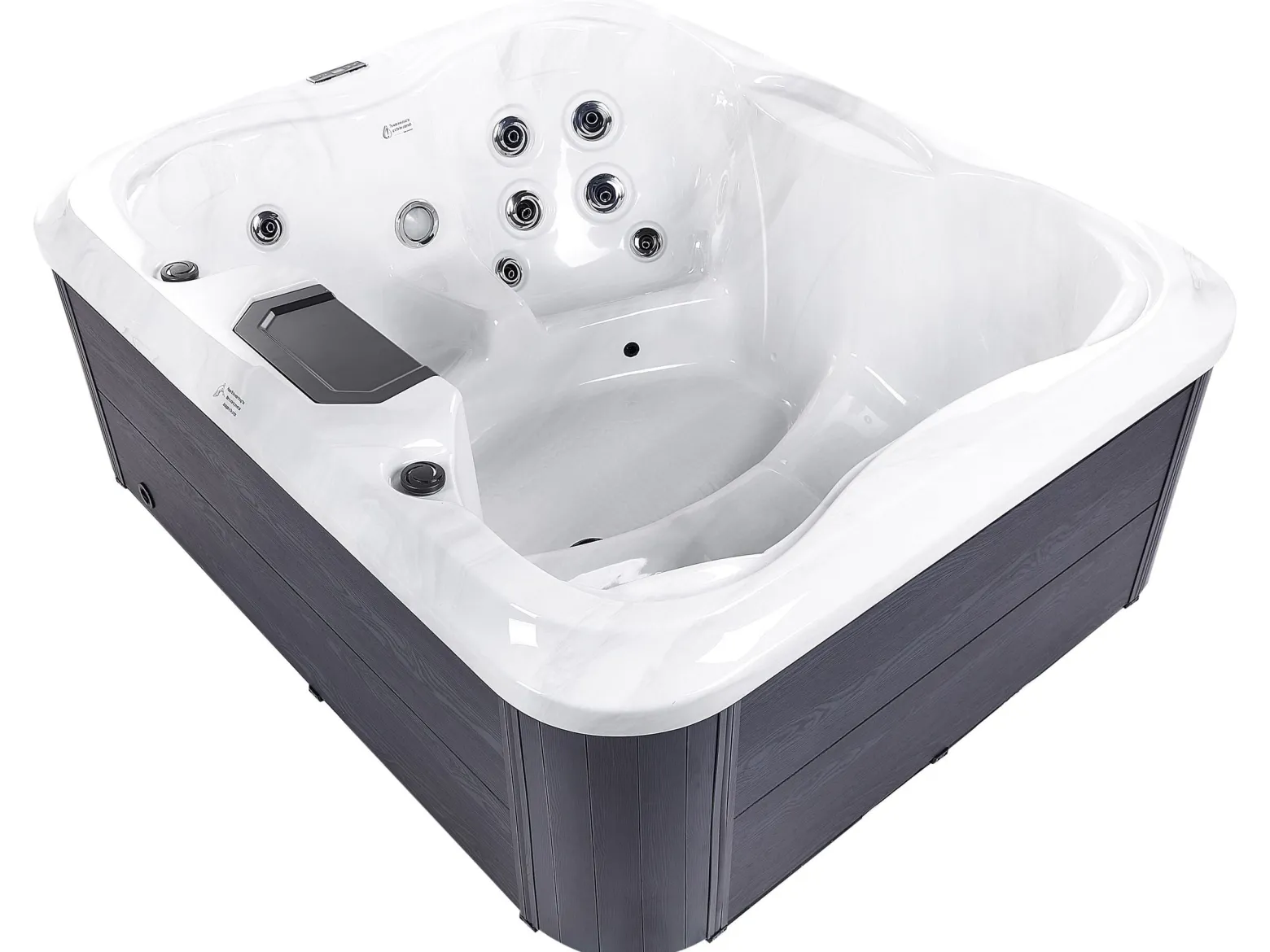 Wanna ogrodowa SPA hydromasaż 4-osobowa biała