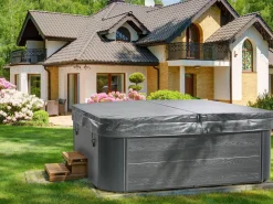 Wanna ogrodowa SPA hydromasaż 4-osobowa biała