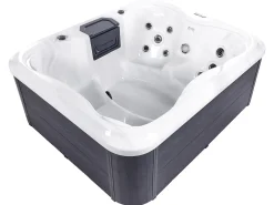 Wanna ogrodowa SPA hydromasaż 4-osobowa biała