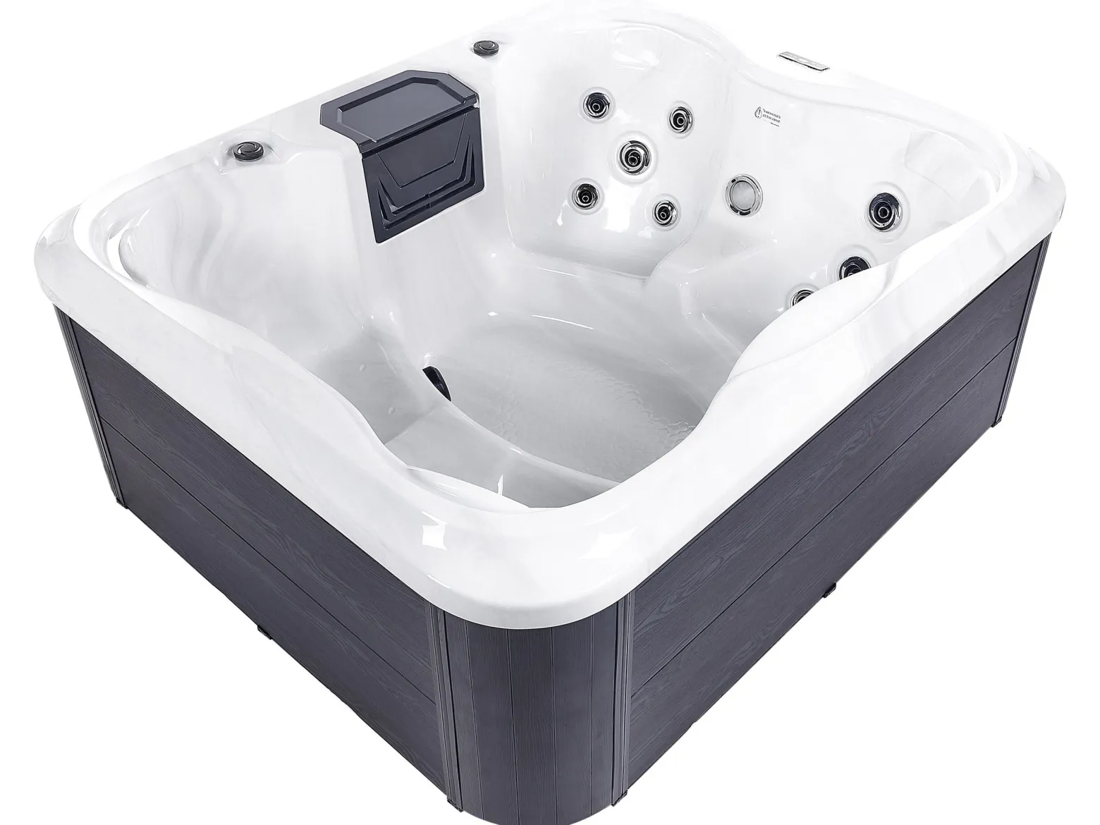 Wanna ogrodowa SPA hydromasaż 4-osobowa biała
