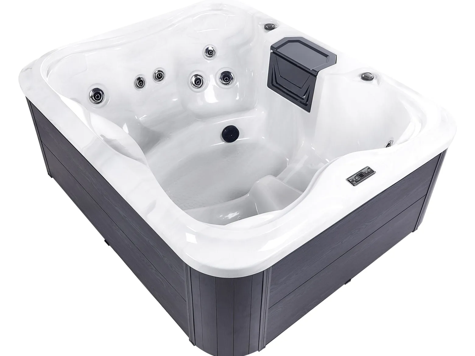 Wanna ogrodowa SPA hydromasaż 4-osobowa biała