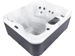Wanna ogrodowa SPA hydromasaż 4-osobowa biała