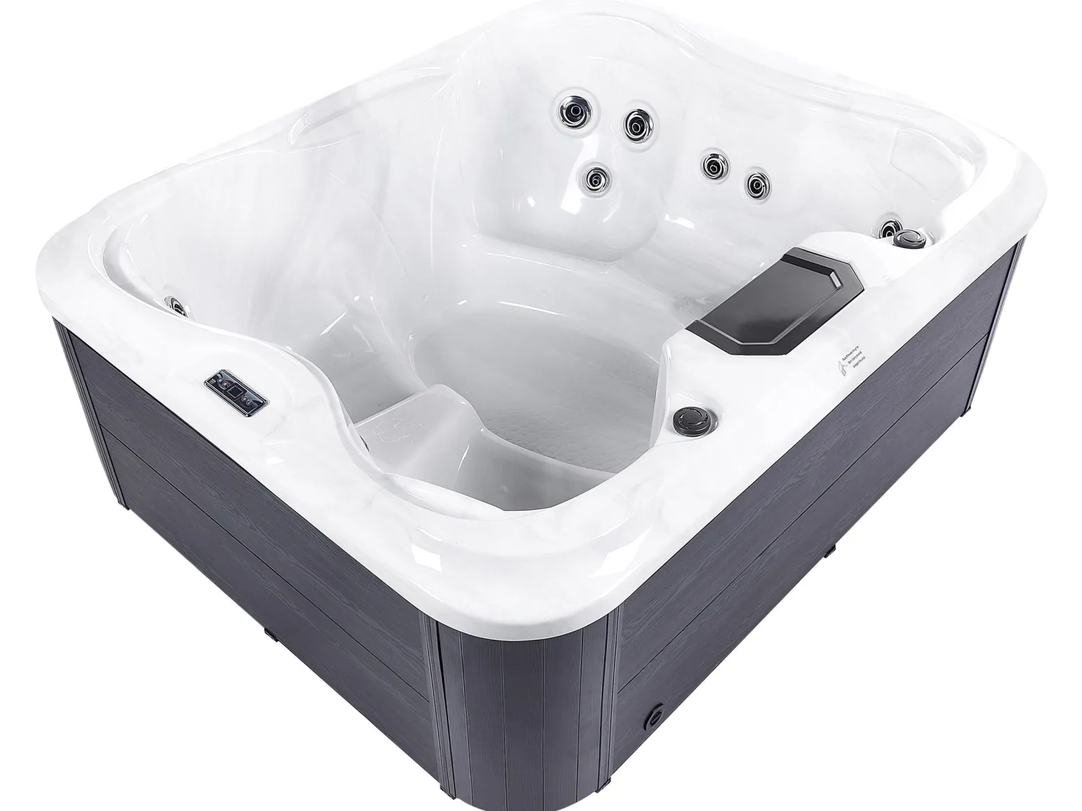 Wanna ogrodowa SPA hydromasaż 4-osobowa biała