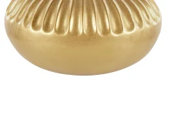 Wazon dekoracyjny ceramiczny 20 cm złoty