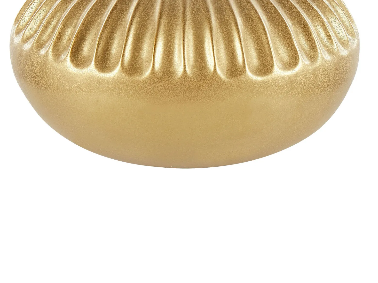 Wazon dekoracyjny ceramiczny 20 cm złoty