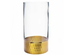 Wazon Golden Hone 20 cm transparentny
