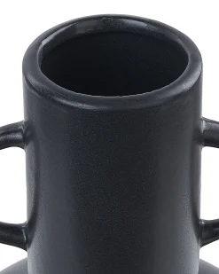 Wazon na kwiaty minimalistyczny czarny