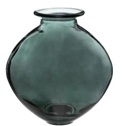 Wazon szklany Candy zielony 26cm