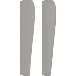 Wezgłowie Szary 203 x 23 x 118/128 cm Tkanina vidaXL