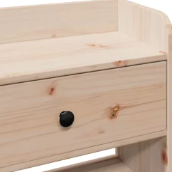 Wezgłowie Brąz 75 cm Drewno sosnowe vidaXL