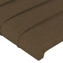 Wezgłowie Brąz 100 cm Tkanina Wysoki vidaXL