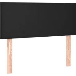 Wezgłowie Czarny 80 x 5 x 78/88 cm Sztuczna skóra vidaXL