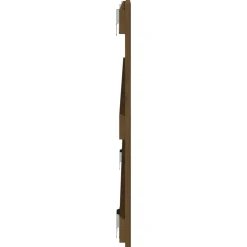 Wezgłowie łóżka Brąz 127.5 x 60 cm Pine Wood vidaXL