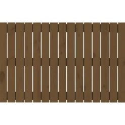 Wezgłowie łóżka Brąz 95.5 x 60 cm Pine Wood vidaXL