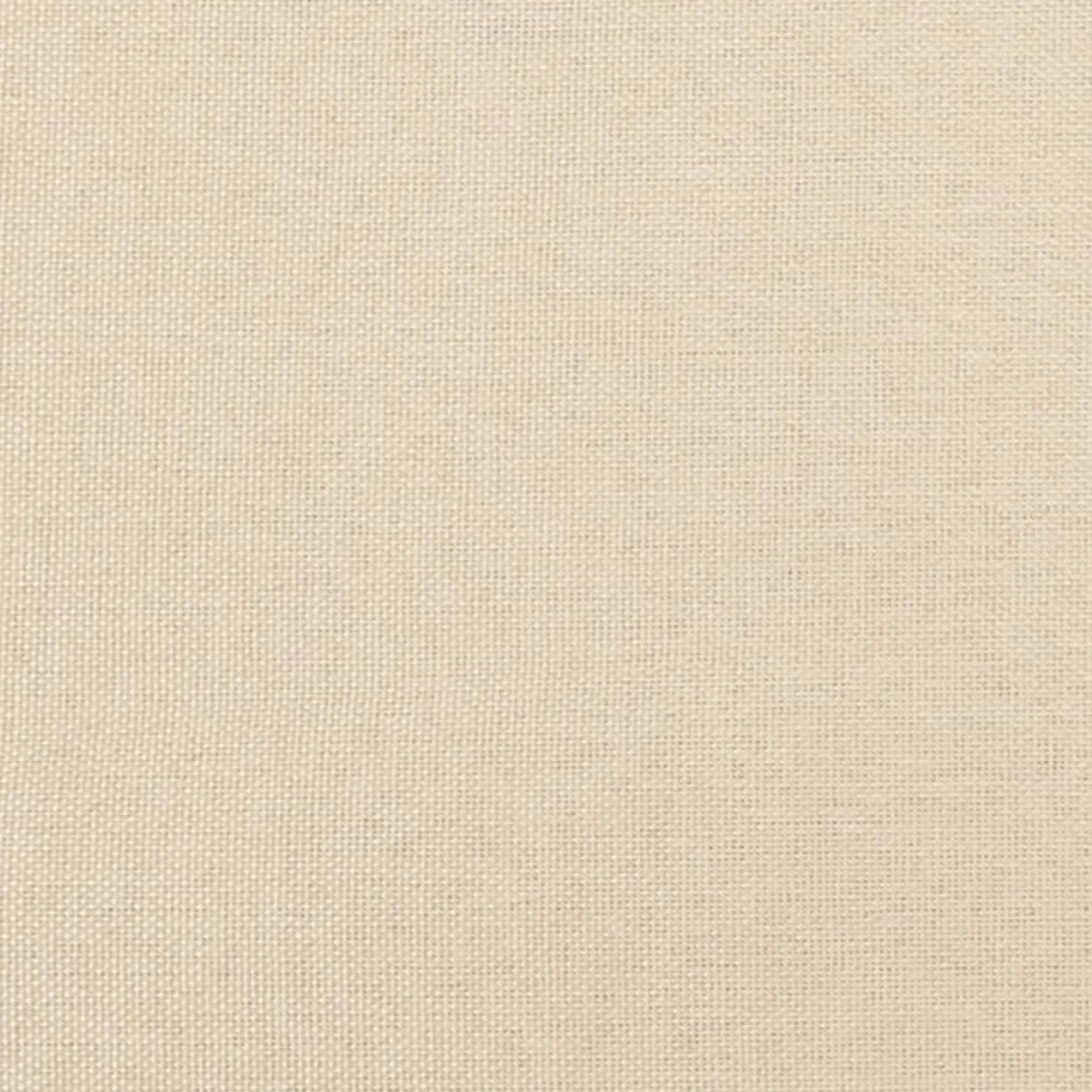 Wezgłowie Kremowy 203 x 16 x 78/88 cm Tkanina vidaXL