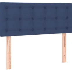 Wezgłowie Niebieski 80 cm Tkanina Low vidaXL