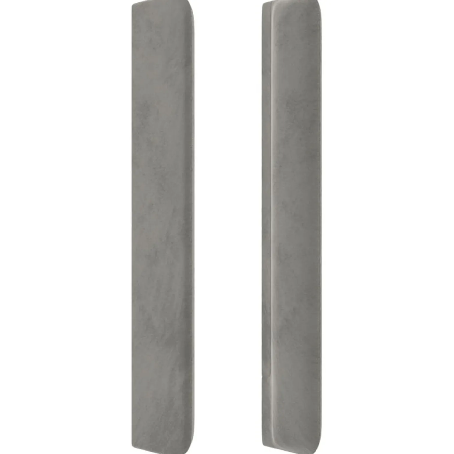Wezgłowie Szary 103 x 16 x 118/128 cm Aksamit vidaXL